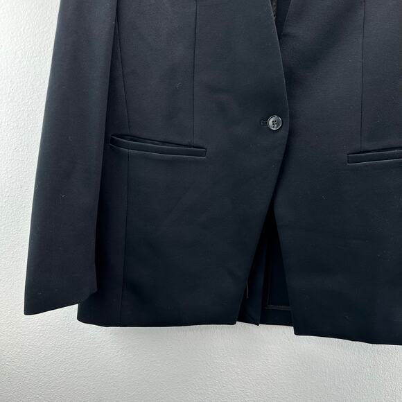Spanx Perfect Collarless Blazer Black Small Business - Picture 5 of 11